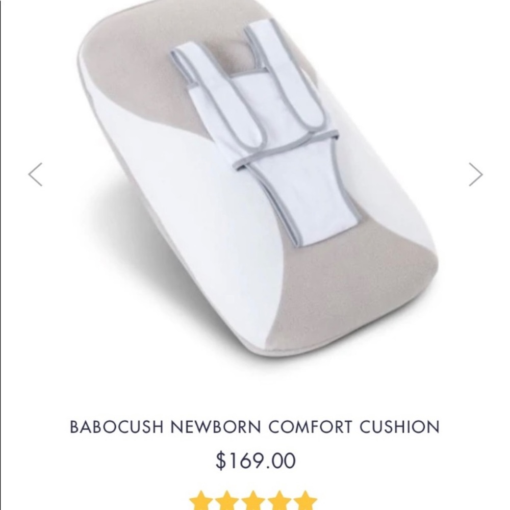 Babocush for sale, only used twice. Perfect condition! Originally $169.